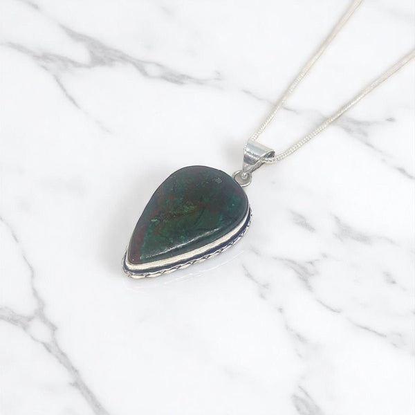 Assorted Chrysocolla Pendants - MCA Design by Maria