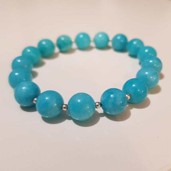 Blue Jade Bracelet - MCA Design by Maria