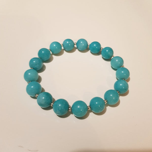 Blue Jade Bracelet - MCA Design by Maria