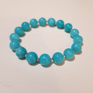 Blue Jade Bracelet - MCA Design by Maria