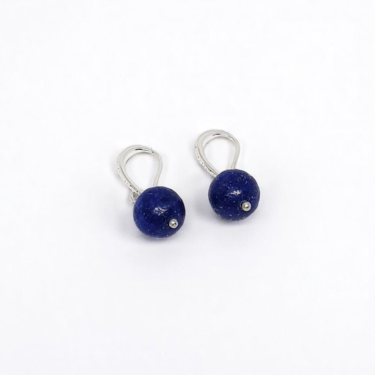 Lapis Lazuli Gemstone Earrings - MCA Design by Maria