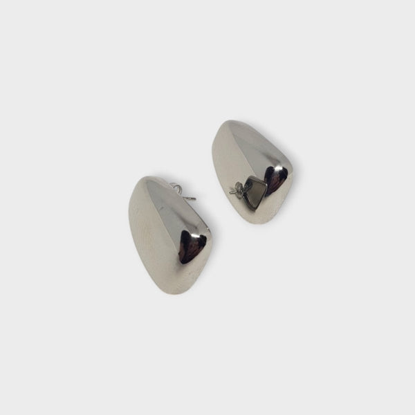 Large Stainless Steel Earrings - MCA Design by Maria
