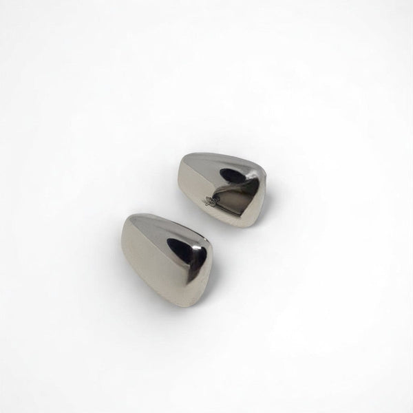Large Stainless Steel Earrings - MCA Design by Maria
