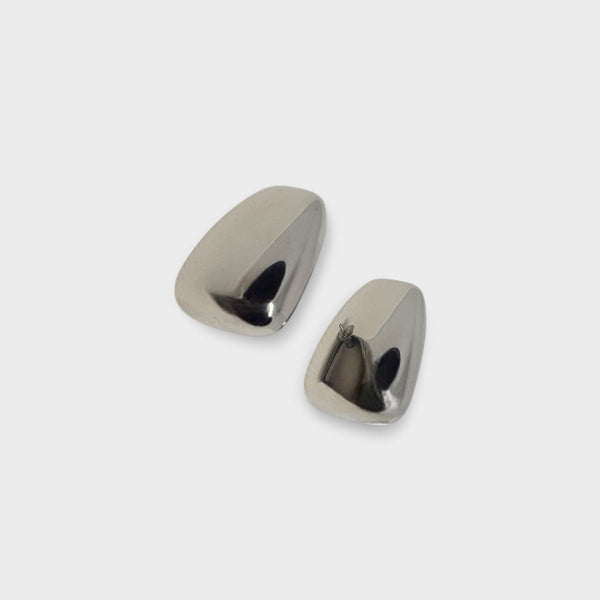 Large Stainless Steel Earrings - MCA Design by Maria