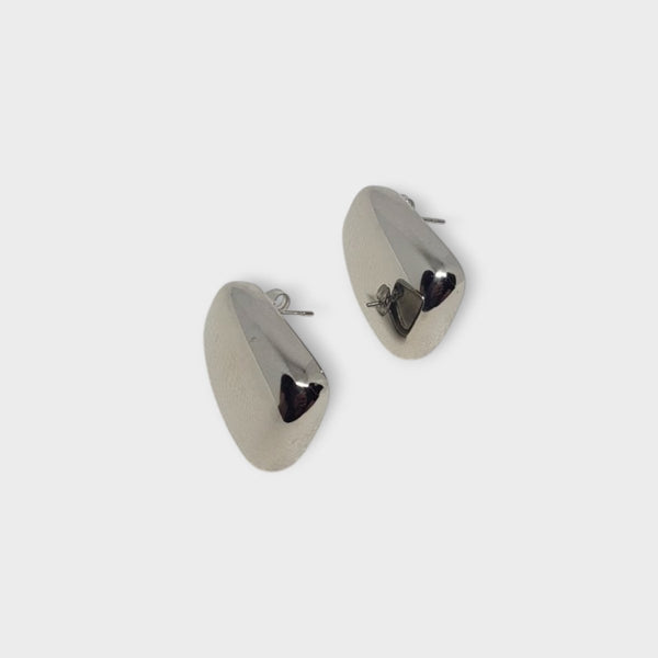 Large Stainless Steel Earrings - MCA Design by Maria