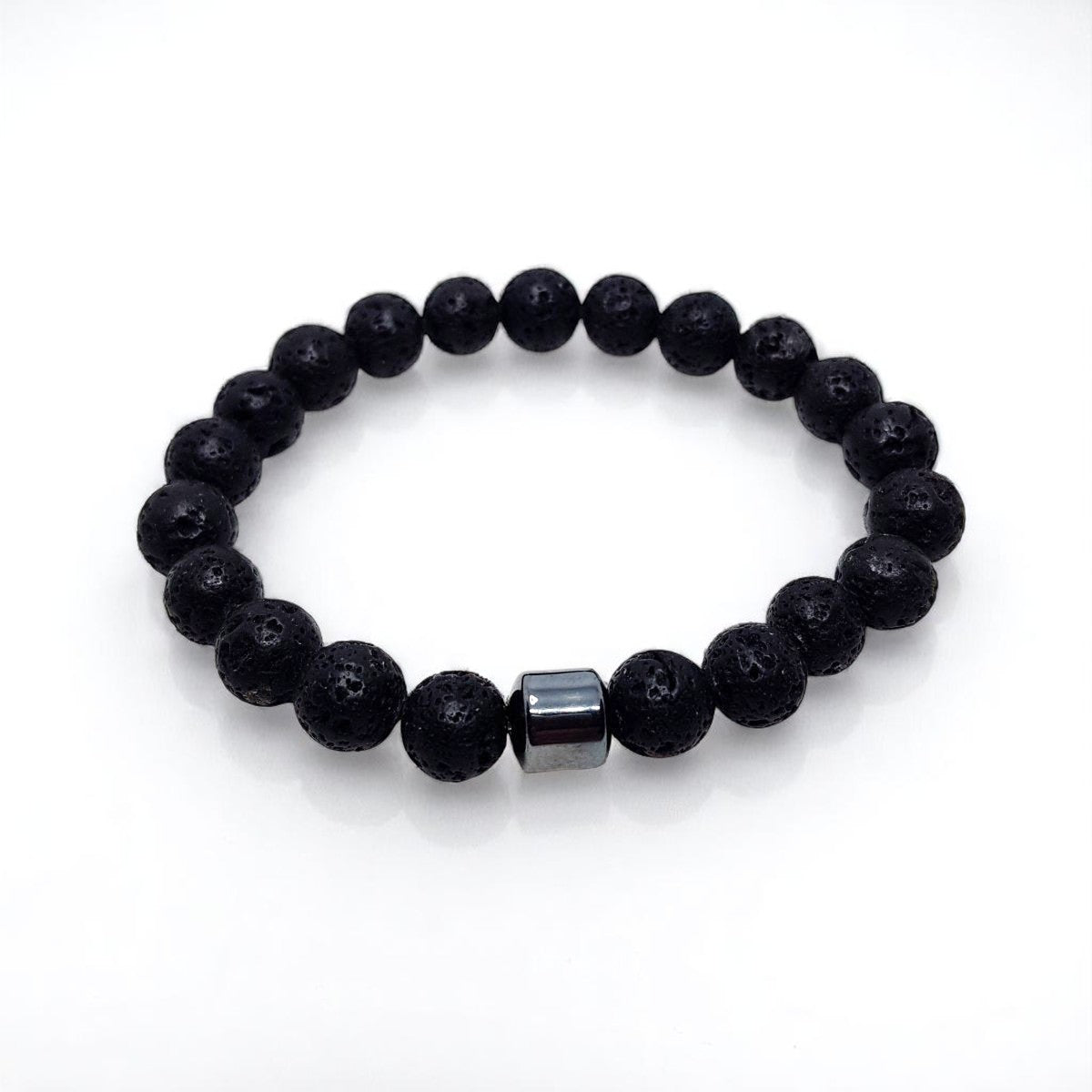 Lava Rock Bracelet (8mm) - MCA Design by Maria