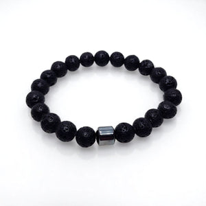 Lava Rock Bracelet (8mm) - MCA Design by Maria