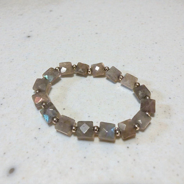 Square Labradorite Bracelet - MCA Design by Maria