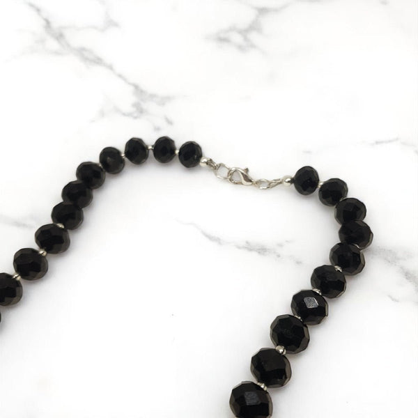 Statement Onyx Necklace - MCA Design by Maria