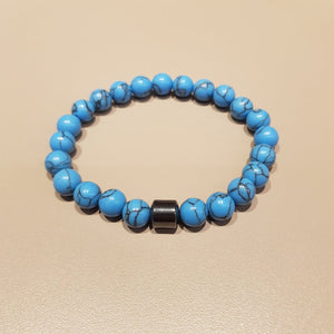 Turquoise Howlite Bracelet - MCA Design by Maria