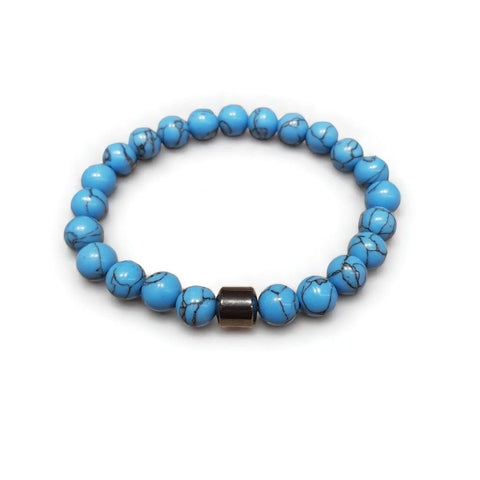 Turquoise Howlite Bracelet - MCA Design by Maria