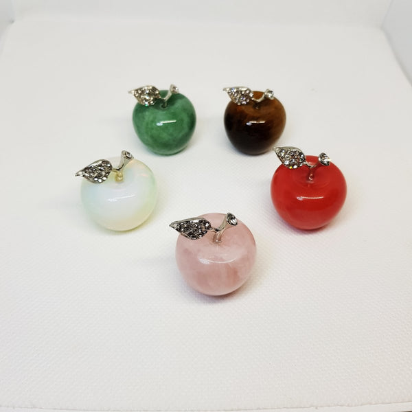 Assorted Apple Crystal Decorations - MCA Design by Maria