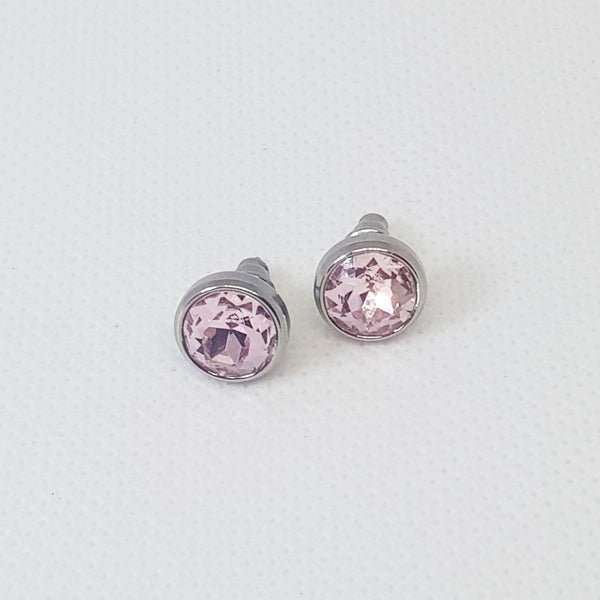 Birthstone Stud Earrings (Assorted Colours available) - MCA Design by Maria