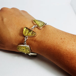 Sterling Silver Citrine Bracelet - MCA Design by Maria