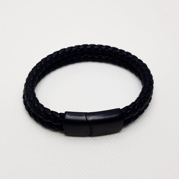 Stylish Faux-Leather Bracelet - MCA Design by Maria