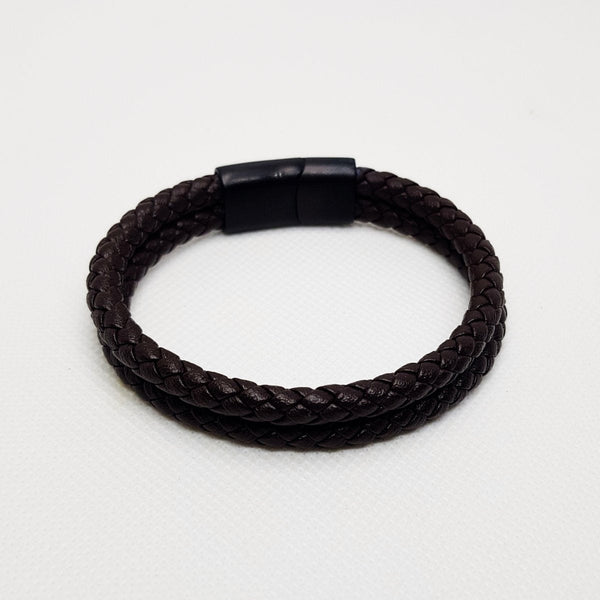 Stylish Faux-Leather Bracelet - MCA Design by Maria