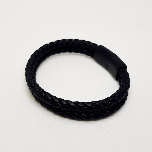 Stylish Faux-Leather Bracelet - MCA Design by Maria